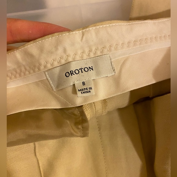 Oroton Pintuck Pant - minimalist - Picture 6 of 9